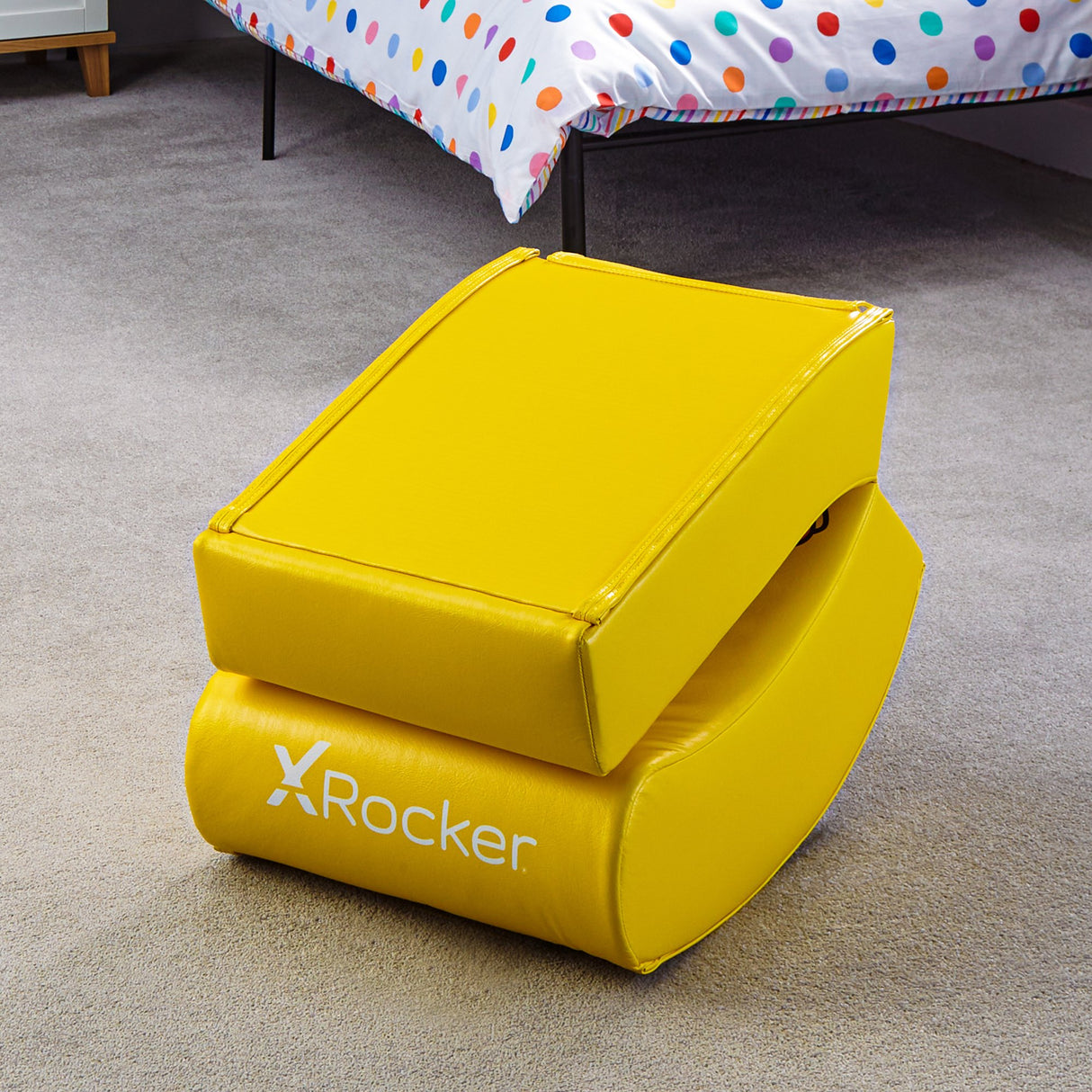 X Rocker Video Rocker - Yoshi Silla Gaming Verde, Amarillo