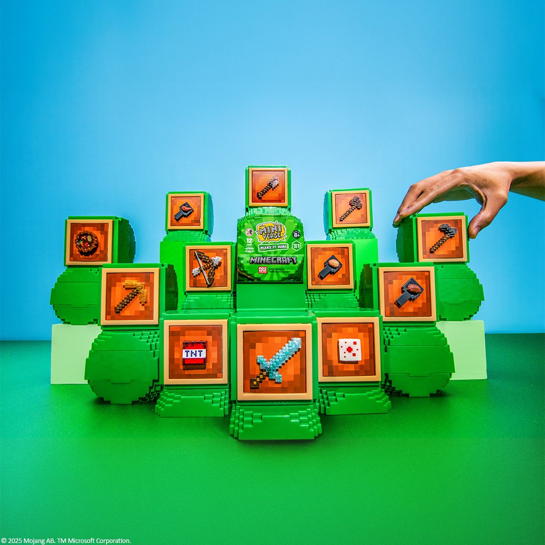 Mga Entertainment Miniverso De Mga: Hazlo Mini Minecraft, Elabora Artículos Variados 557272-Euc