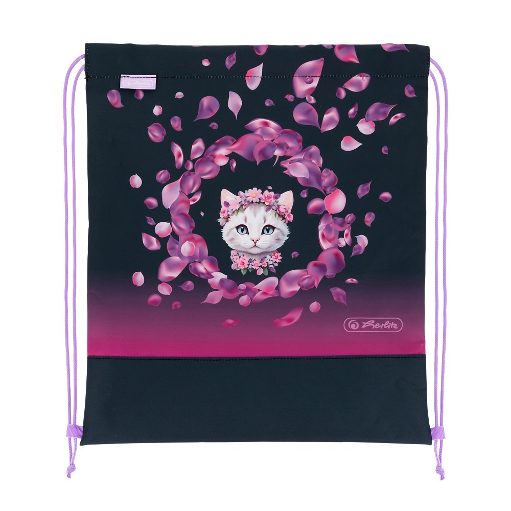 Herlitz Juego De Mochilas Escolares De 4 Piezas, 17 L, Ergonómica Negro