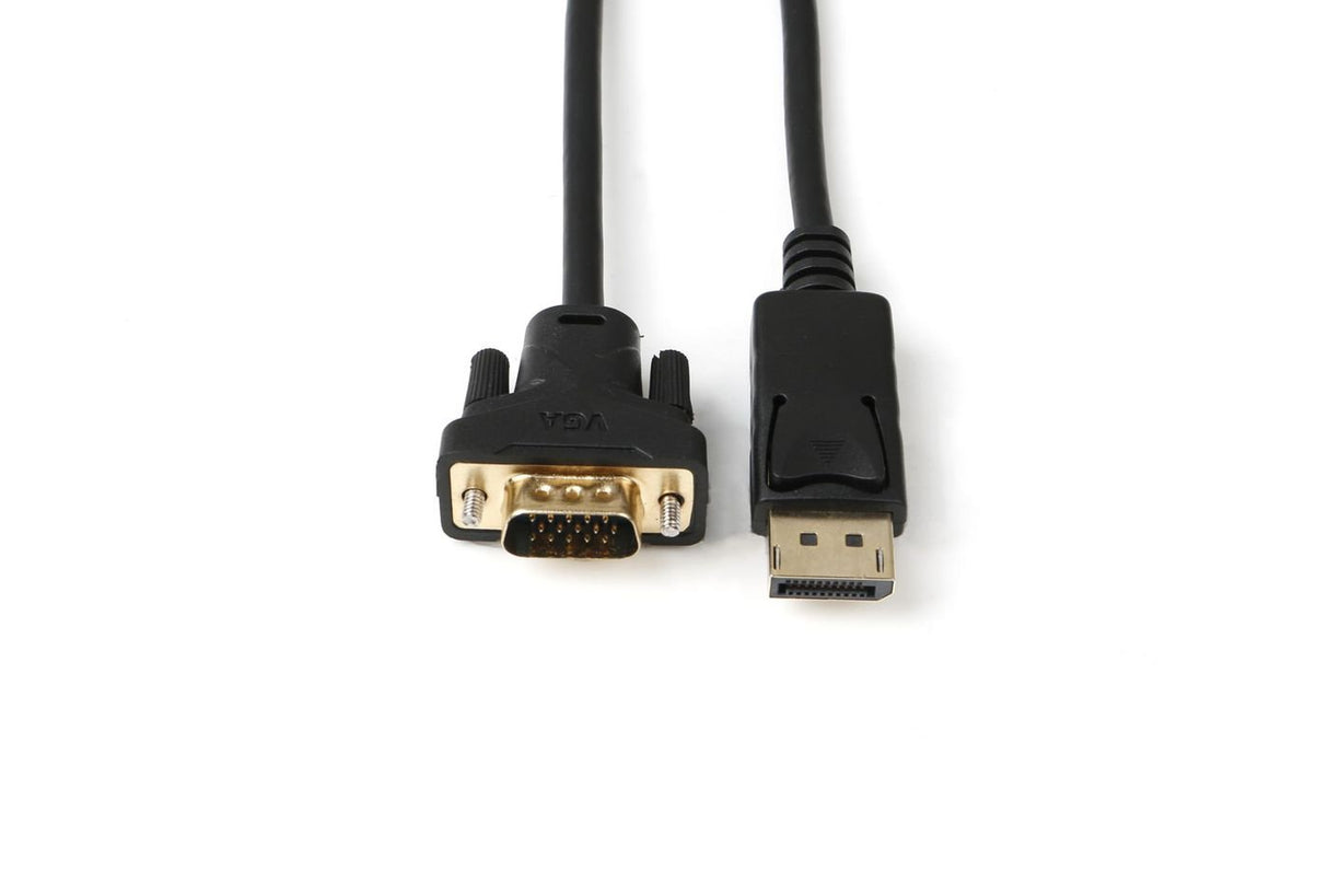 EAN 5711783221524 - Microconnect DP-VGA-MM-200 adaptador de cable de vídeo 2 m DisplayPort VGA (D-Sub) Negro imagen 2