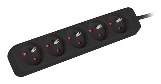 Lanberg Regleta 5 Tomas 1m Para Sais Ps0-05e-0100-Iec-Bk