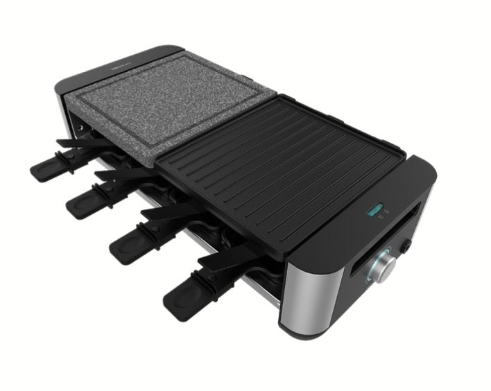 EAN 8435484032254 - Cecotec 03225 parrilla de interior 8 personas(s) 1400 W Negro, Gris imagen 1