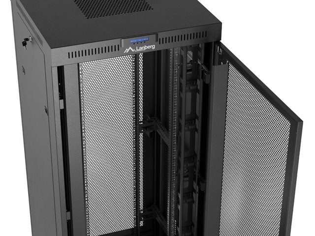 EAN 5901969446838 - Lanberg FF01-8837-23BL armario rack 37U Rack o bastidor independiente Negro imagen 12