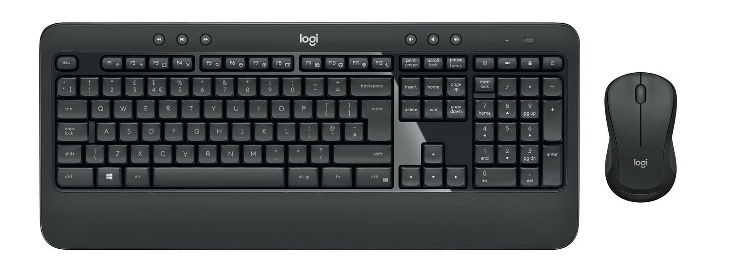 EAN 5099206077379 - Logitech 920-008675 teclado Ratón incluido Universal USB QWERTZ Alemán Negro, Blanco imagen 1