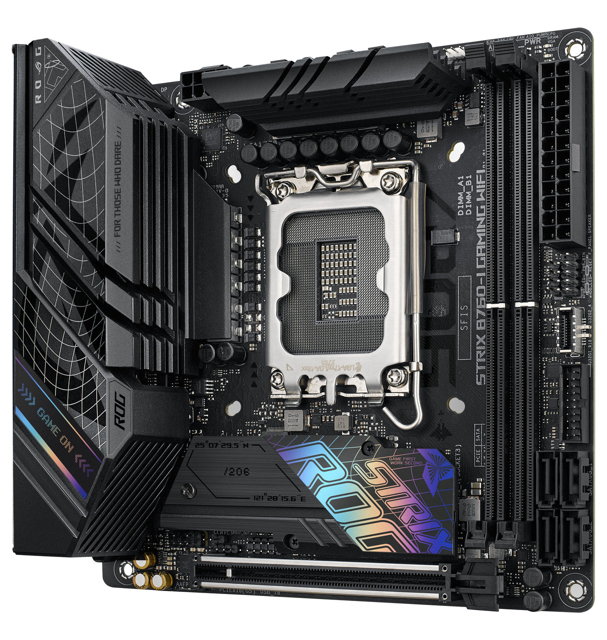 EAN 4711081997658 - ASUS ROG STRIX B760-I GAMING WIFI Intel B760 LGA 1700 mini ITX imagen 6