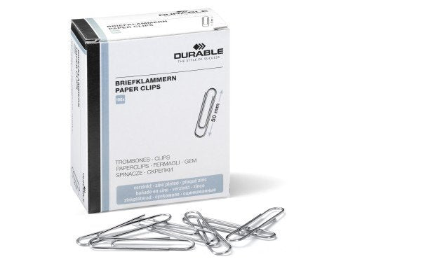 EAN 4005546104508 - Durable 122425 sujetapapel Metal 100 pieza(s) imagen 1