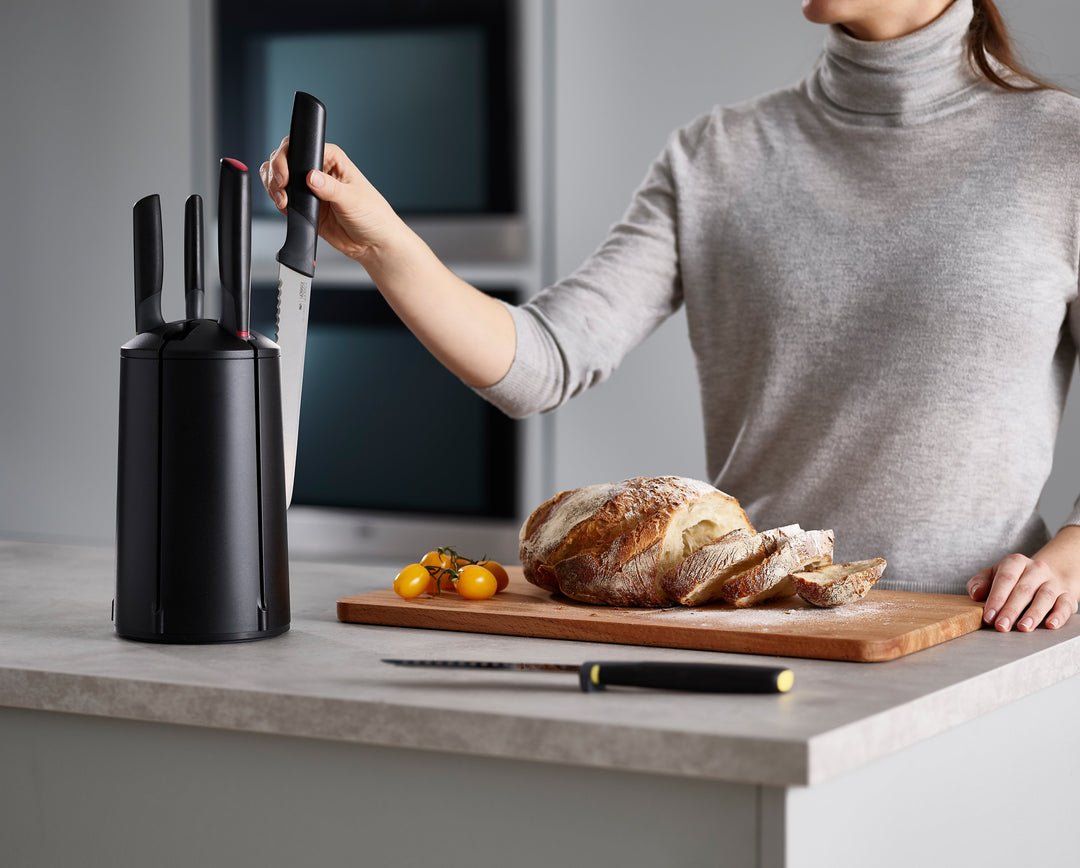 Juego De Cuchillos Joseph Joseph Elevate 6 Piezas. Negro