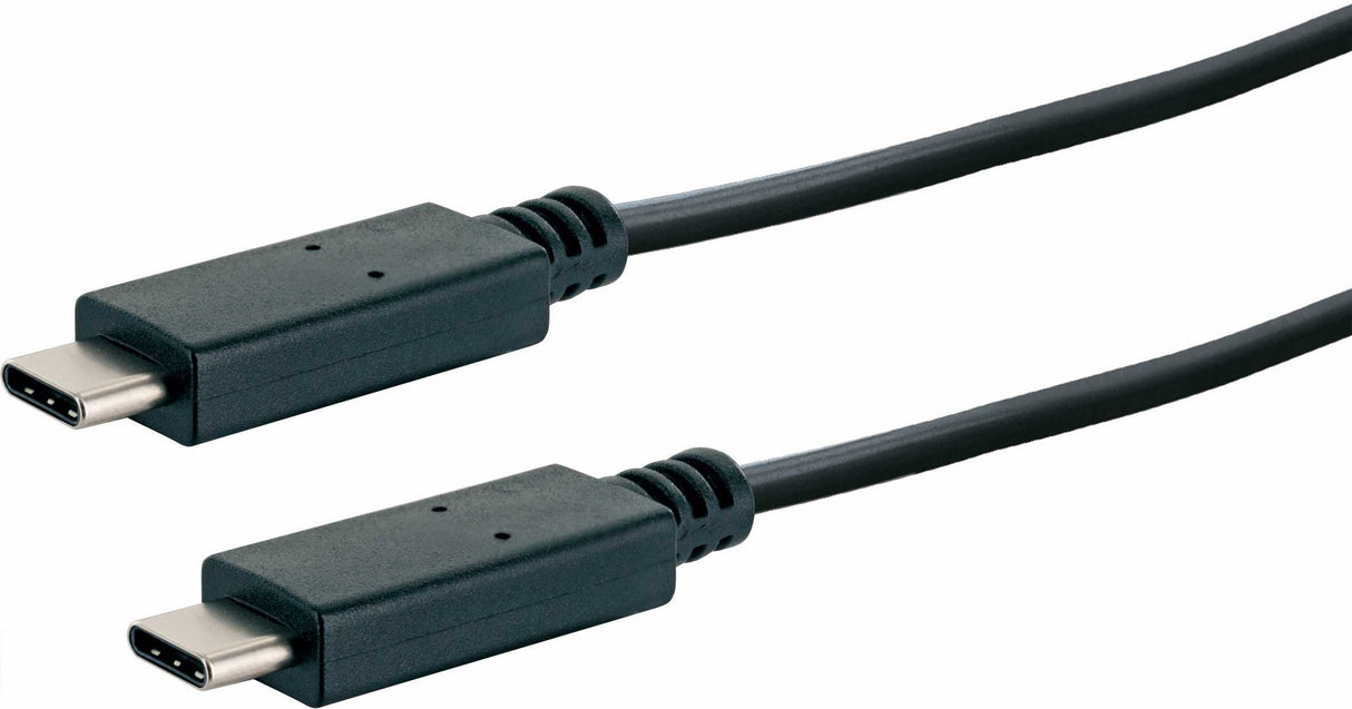 Schwaiger Cable Usb 3.1 Tipo C <> Tipo C 1m, Negro