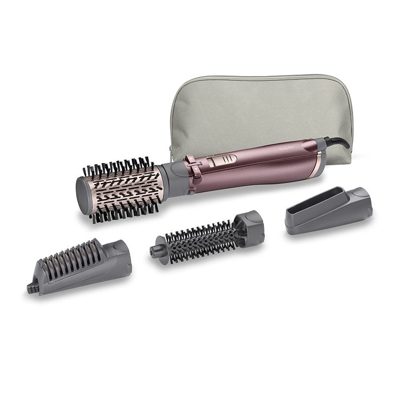 EAN 3030050165357 - BaByliss AS960E Utensilio de peinado Cepillo de aire caliente Caliente Oro rosa 1000 W 2,25 m imagen 1