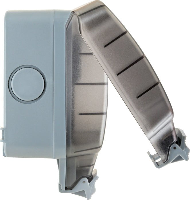 Schwaiger Aussenmeckdose Ip66 1-Fach Schuko-Unterputzdose