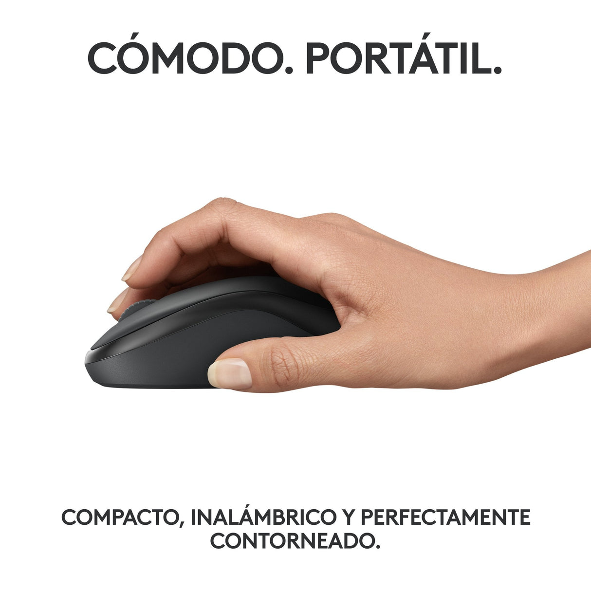 Ratón Logitech M240 Silent Ambidextro Bluetooth Graphite 910-007119