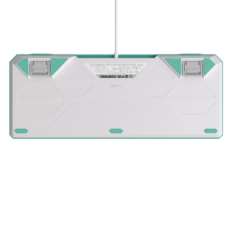 EAN 4711387923412 - ASUS TUF Gaming K3 Gen II Hatsune Miku Edition teclado Juego USB Color menta, Blanco imagen 6