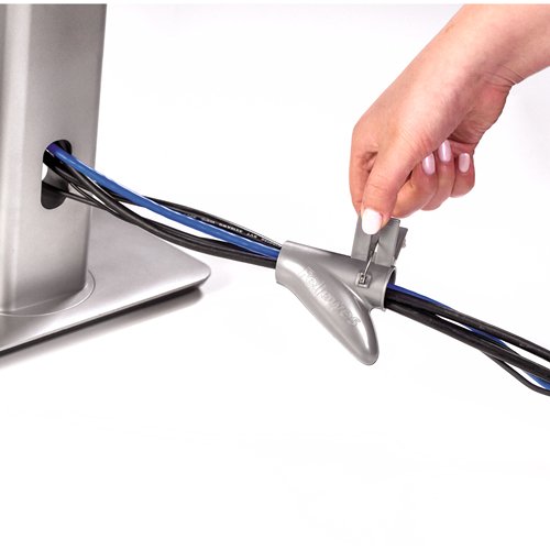 Organizador Cables Zip 2m Plata Fellowes Organizador Cables Zip 2m Plata Fellowes 9929801
