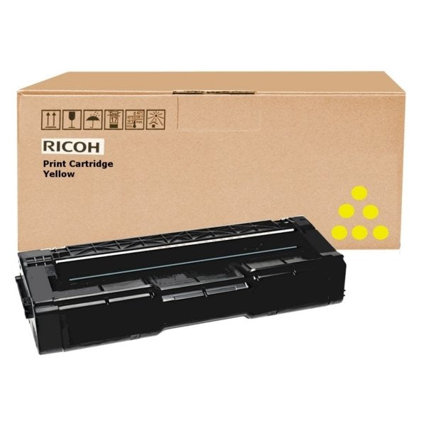 EAN 4961311893872 - Ricoh 407639 cartucho de tóner 1 pieza(s) Original Amarillo imagen 1