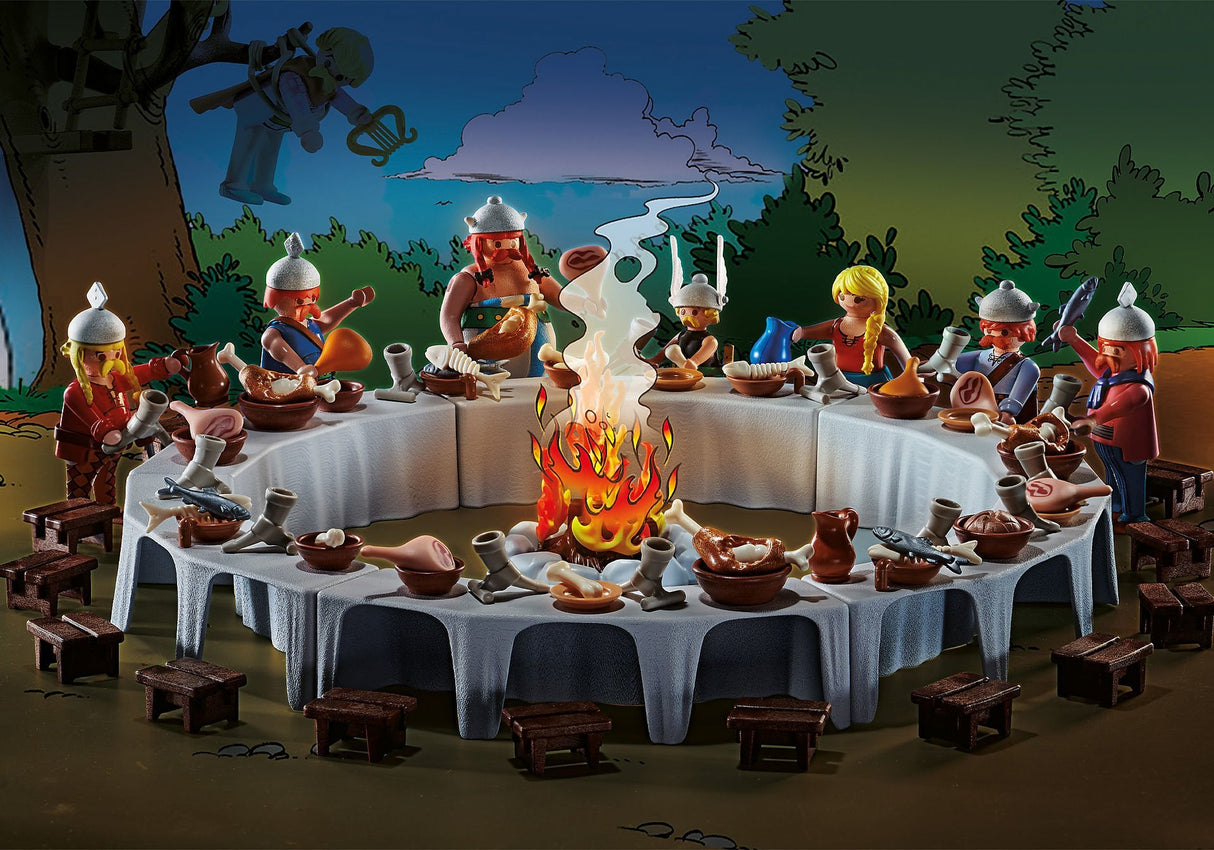 Playmobil 70931 Asterix: Banquete De La Aldea