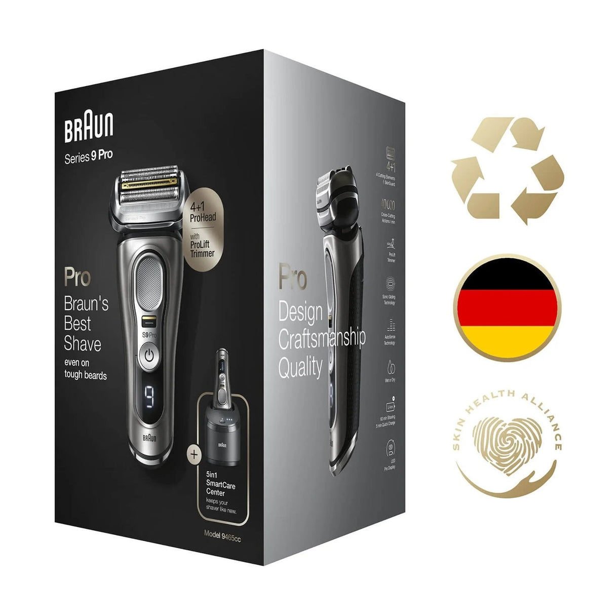Braun Series 9 Pro 9465cc +94m Scherkopf