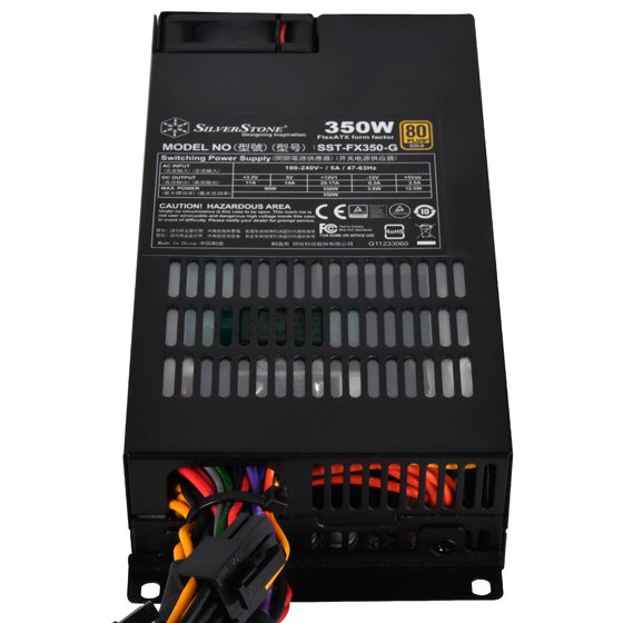 EAN 4710007225912 - Silverstone FX350-G unidad de fuente de alimentación 350 W 20+4 pin ATX Flex ATX Negro imagen 2