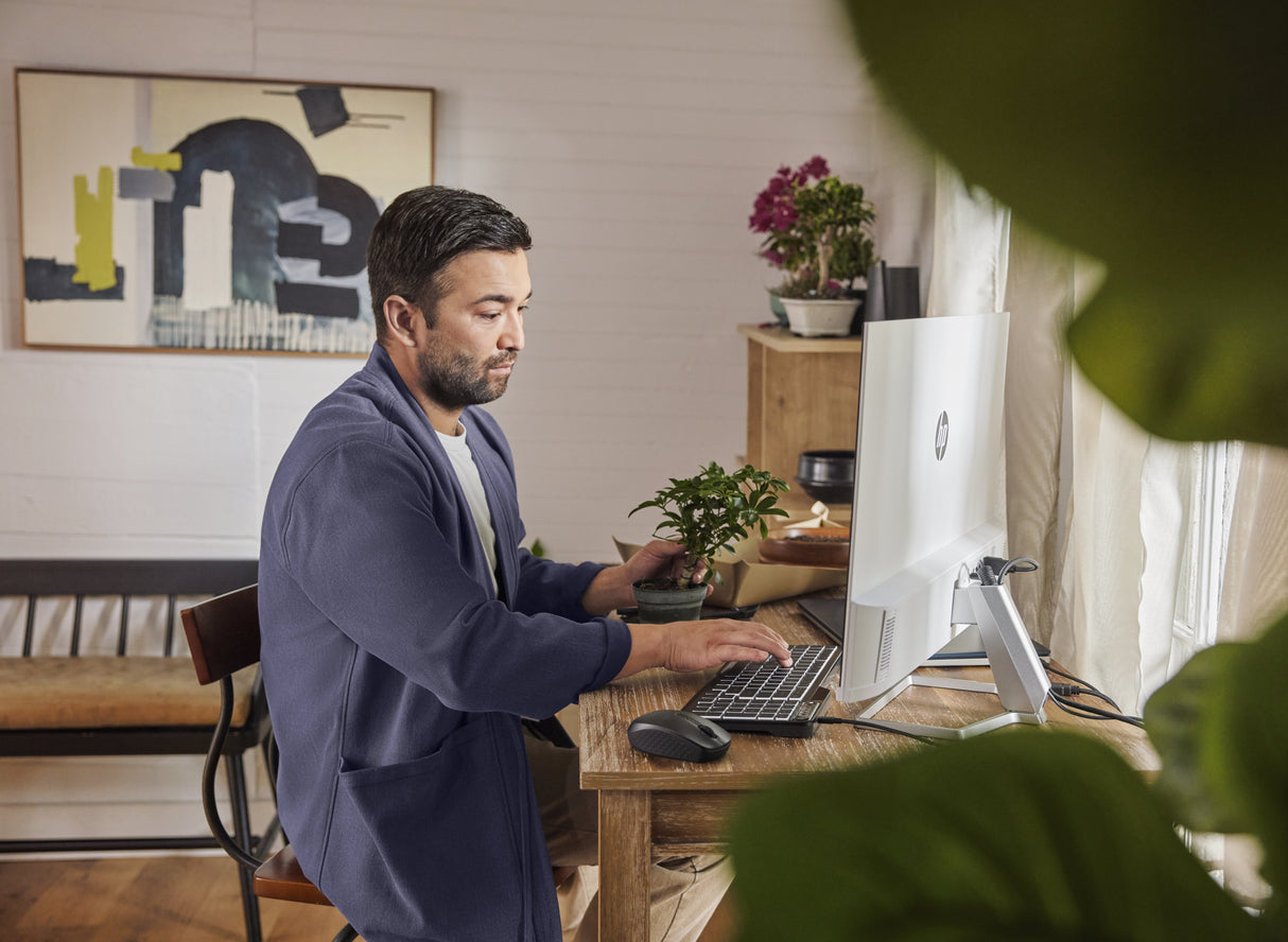 Teclado Español Hp Con Cable 400 Retroiluminado
