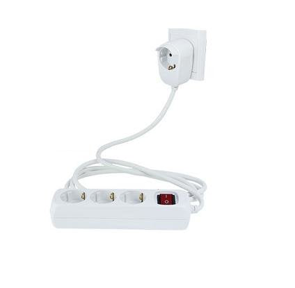 EAN 4006341700865 - REV 0012392114 base múltiple 2 m 4 salidas AC Interior Blanco imagen 1