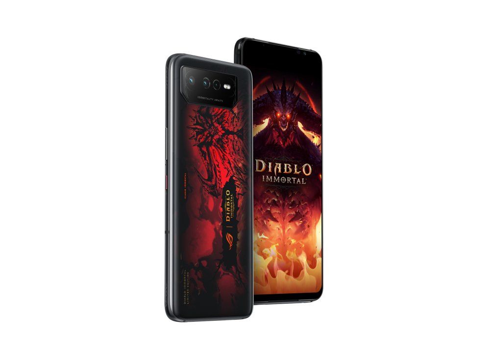 EAN 4711081956488 - ASUS ROG Phone 6 Diablo Immortal Edition 17,2 cm (6.78") SIM doble Android 12 5G USB Tipo C 16 GB 512 GB imagen 3