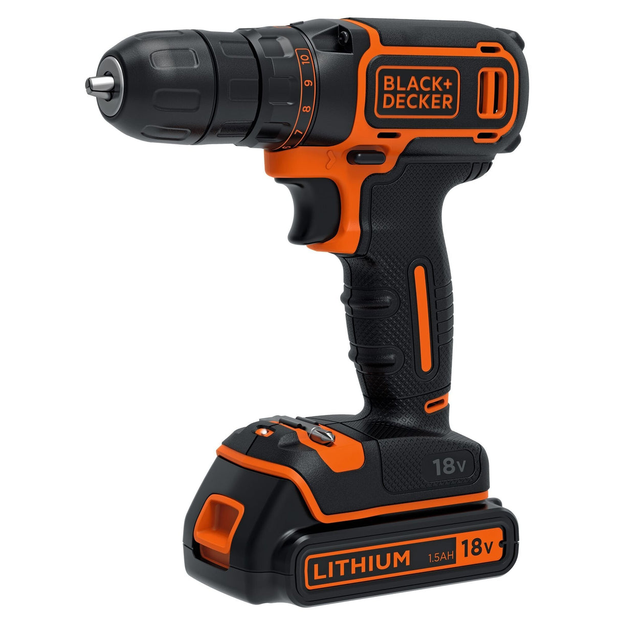Taladro Atornillador 18v Bdcdc18k-Qw Black+Decker