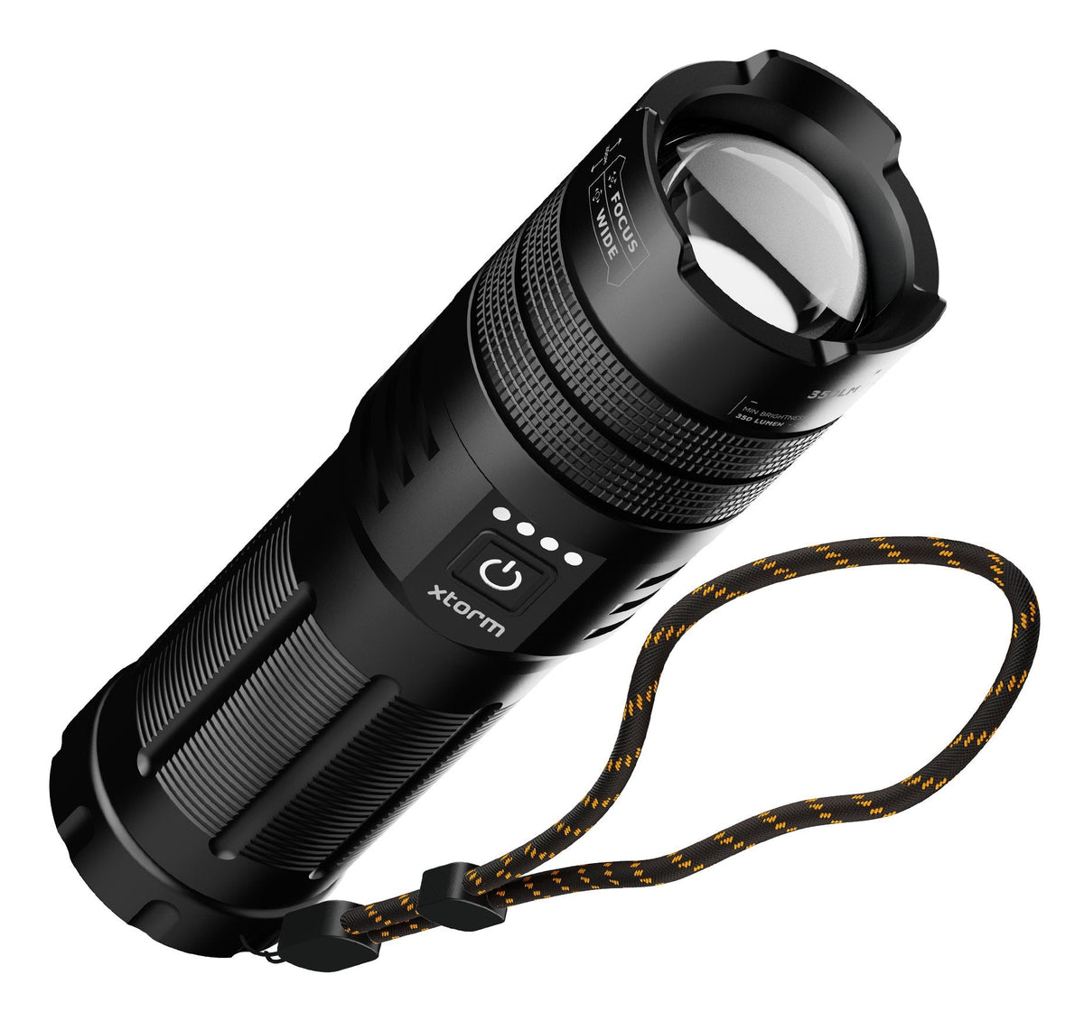 Xtorm Taschenlampe-Powerbank 10.500mah Schwarz
