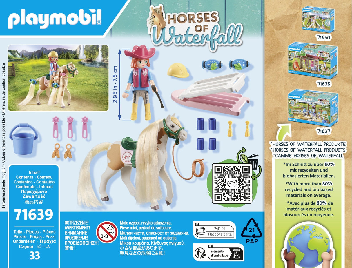 Playmobil Ellie Con Caballo