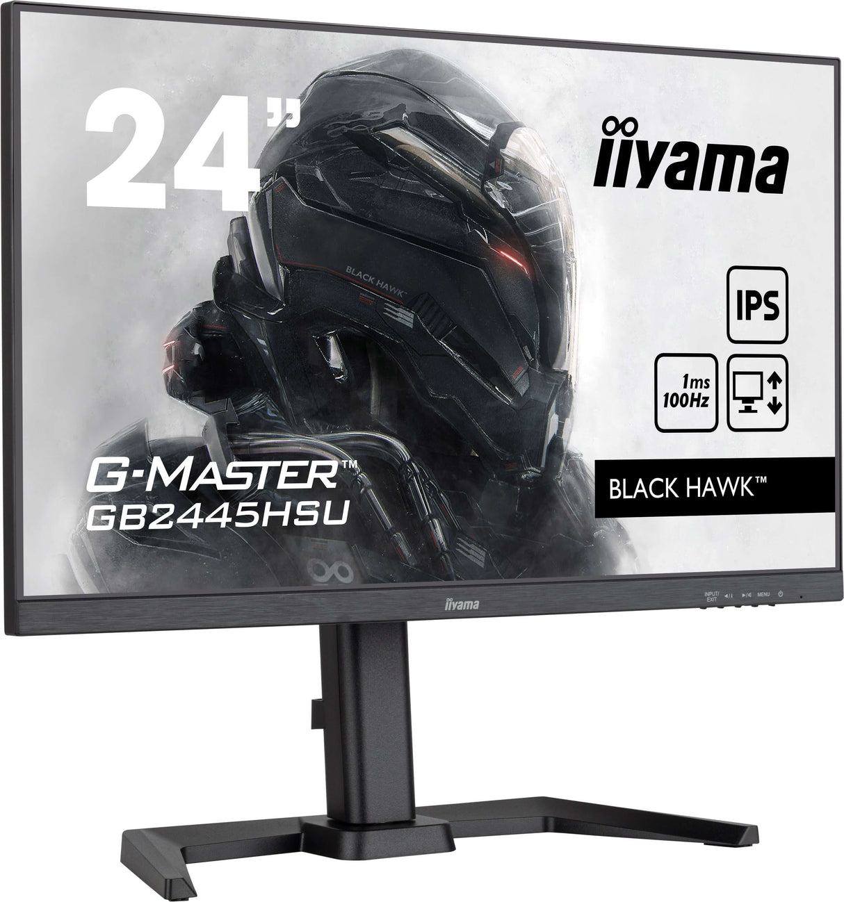 Monitor Gaming Iiyama 24" Gb2445hsu-B2 16:9 Hdmi+Dp+2xusb