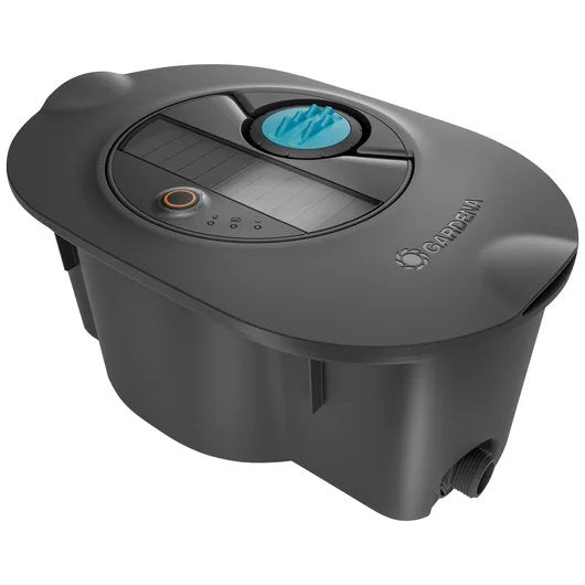 Sistema De Riego Por Tubería Gardena Aquaprecise, Juego Completo, Subterráneo, Sistema De Aspersión Gris/Turquesa, Con Eje De Tubería Y Tapa 16010-20