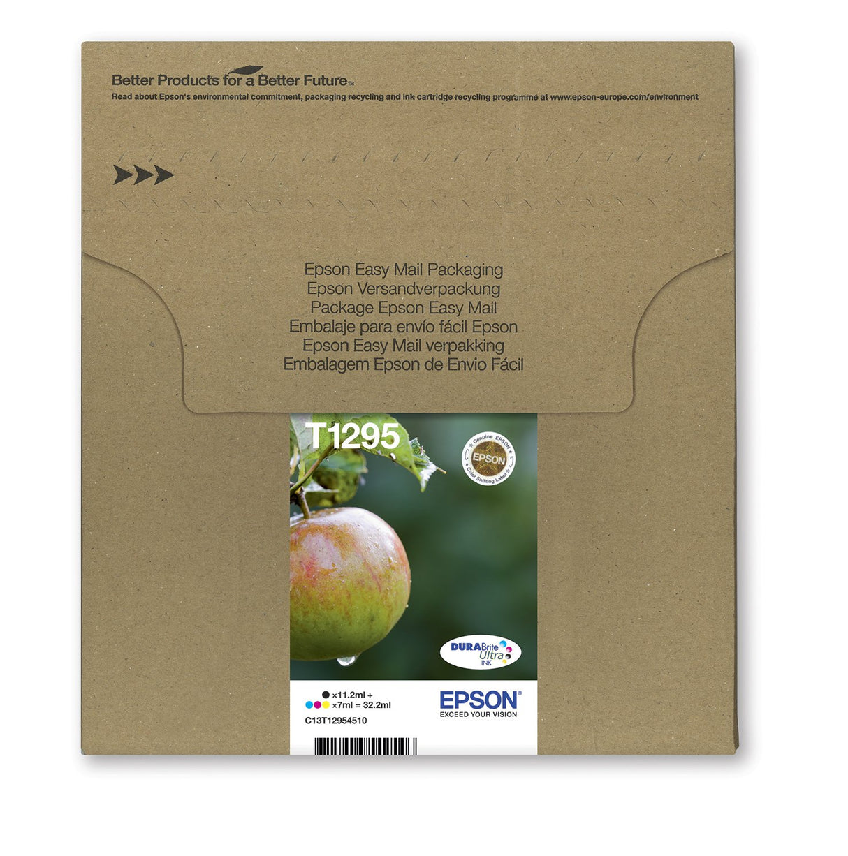 EAN 8715946638836 - Epson Apple T129 cartucho de tinta 1 pieza(s) Original Negro, Cian, Magenta, Amarillo imagen 2