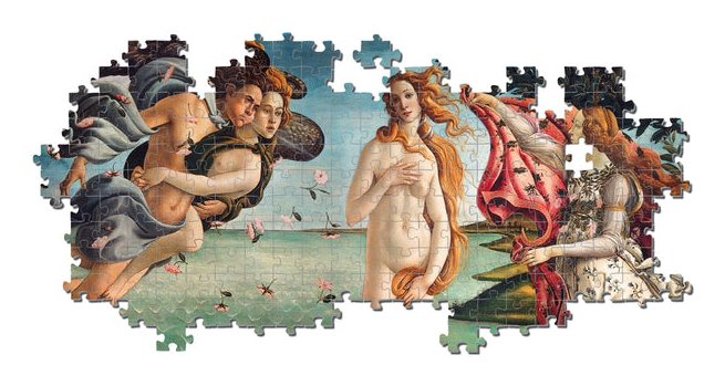 Puzzle El Nacimiento De Venus Botticelli 2000pzs