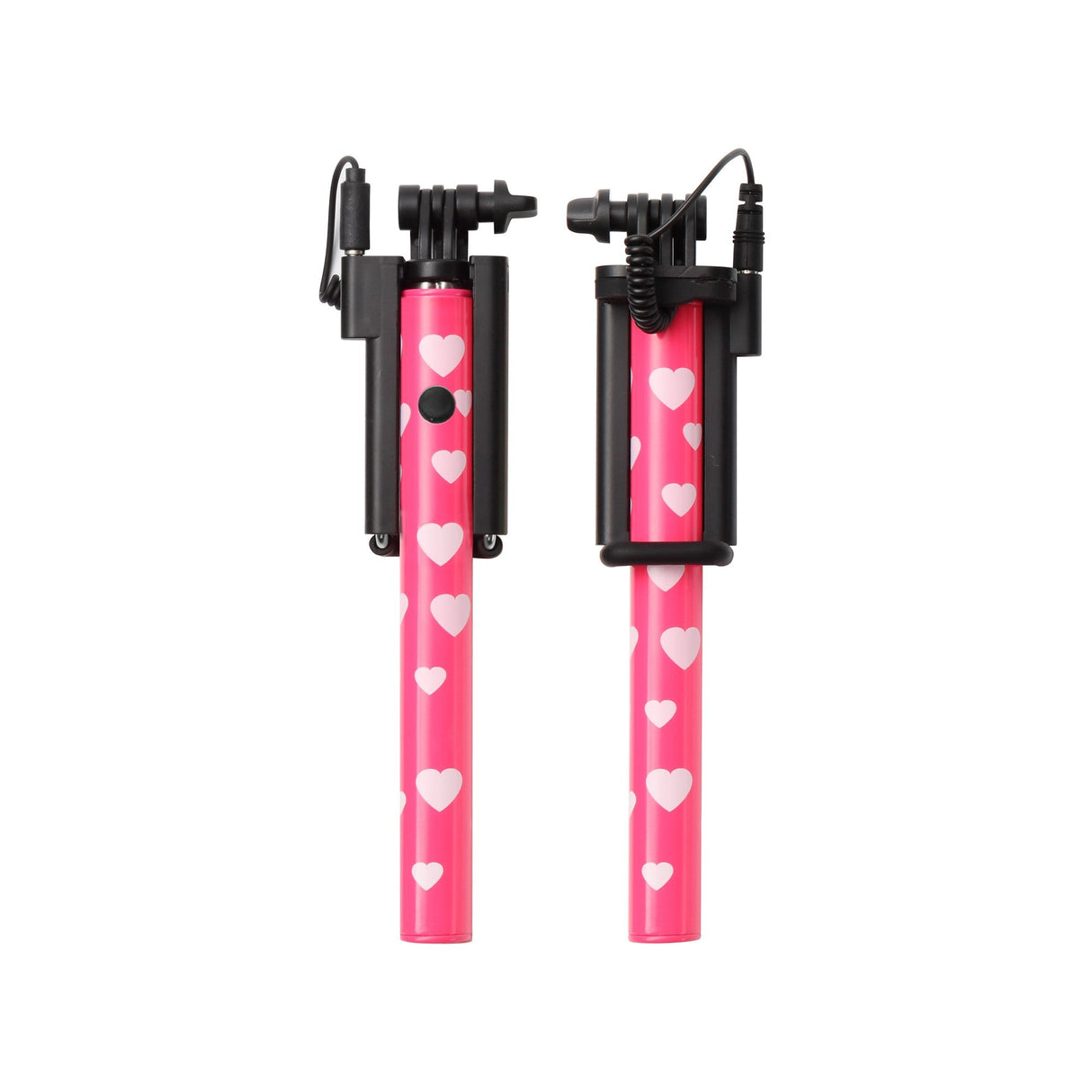 Palo Selfie Ultron Hot Shot Corazón Rosa Blanco