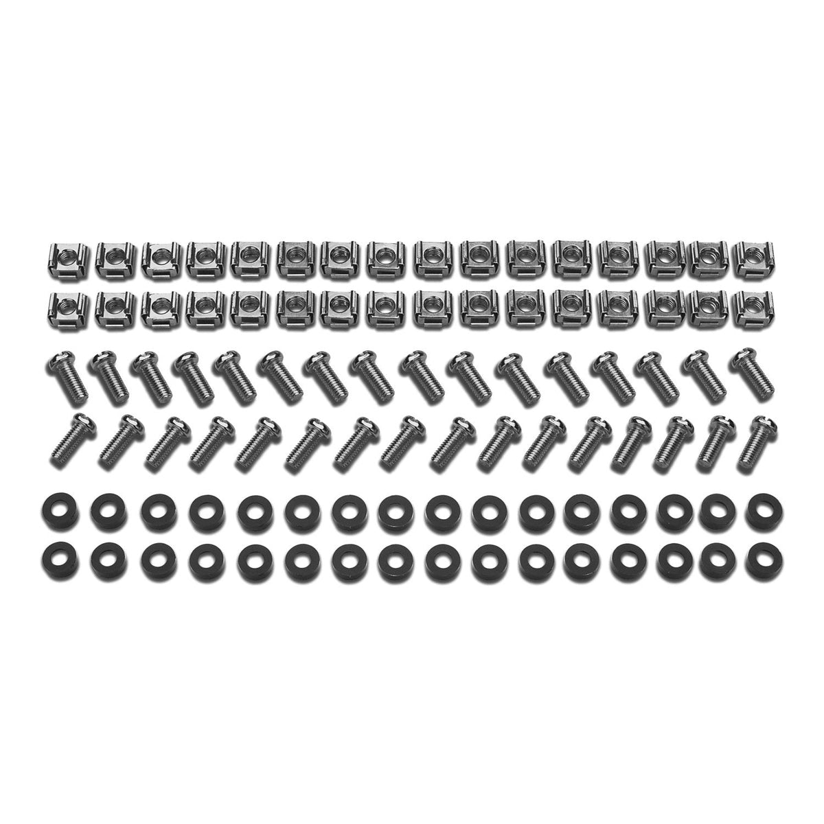Apc M6 Hardware Kit Tornillos Tuercas Y Arandelas Para Bastidor Para P/N: Scl500rm1u Smtl2k2rm2ucl Smtl2k2rm2uclnc Smtl3krm2ucl Smtl3krm2uclnc