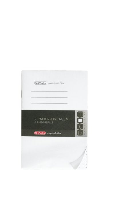 Herlitz Refill Flex A6 2x40 Hojas Cuadradas Fsc Mix