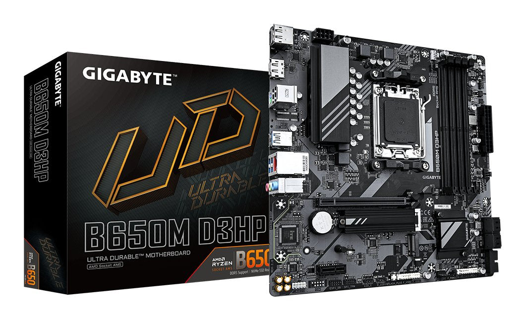 EAN 0889523039083 - GIGABYTE B650M D3HP placa base AMD B650 Zócalo AM5 micro ATX imagen 1