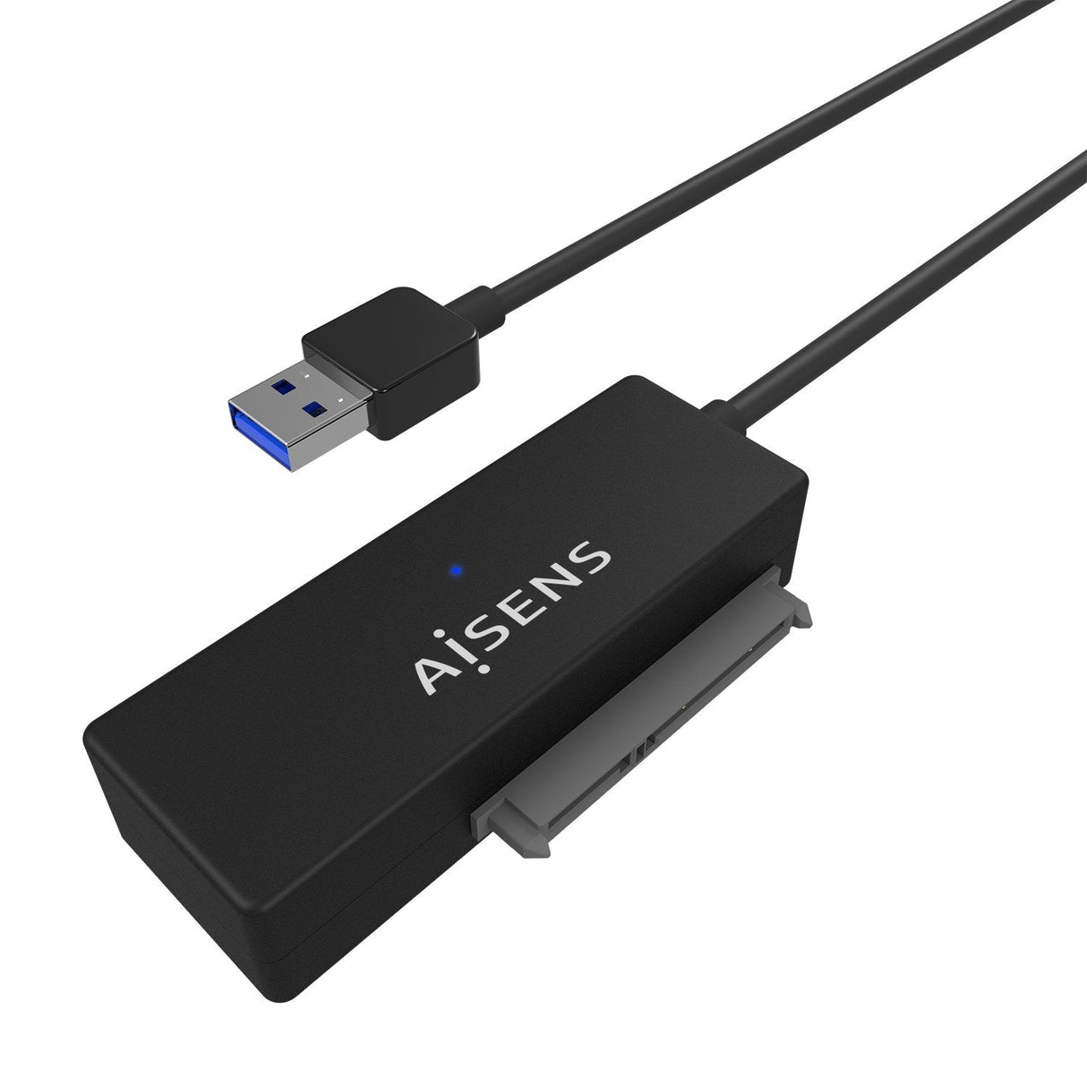Aisens Adaptador Sata A Usb-A Usb 3.0/Usb3.1 Gen1 Para Discos Duros 2.5? Y 3.5? Con Alimentador - Negro