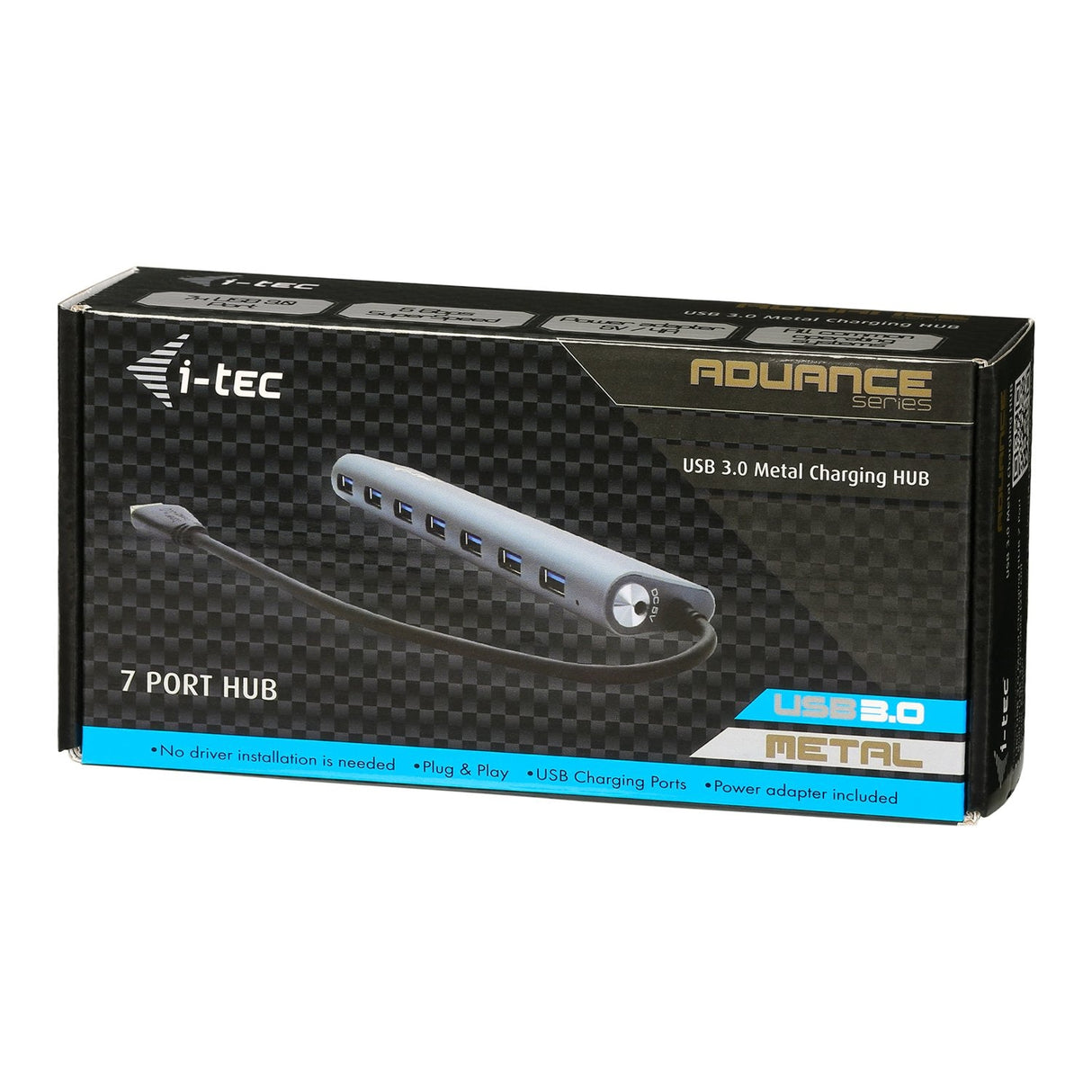I-Tec Metal Superspeed Usb 3.0 7-Port Hub
