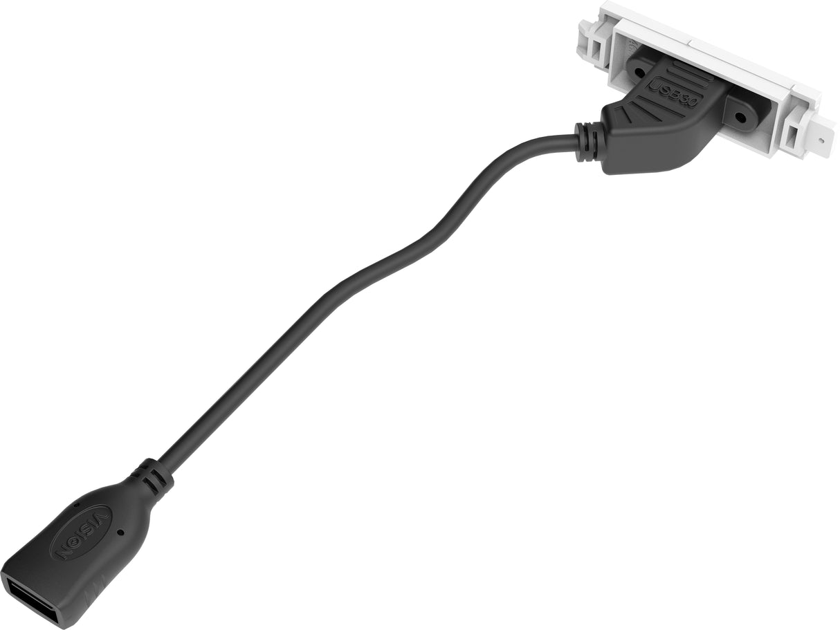 Vision Tc3 Usbb Toma De Corriente Usb Blanco