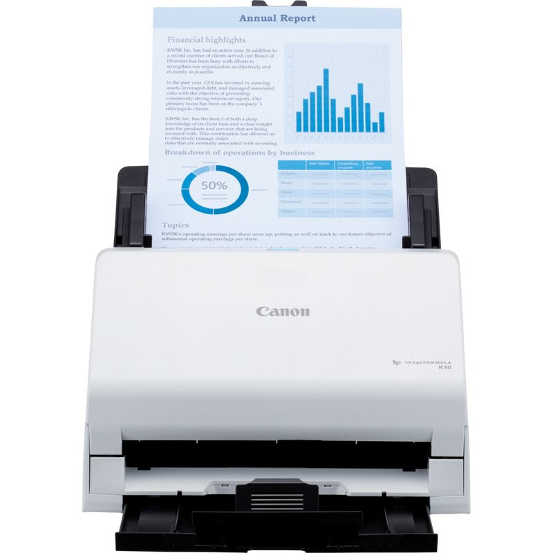 EAN 4528472111513 - Canon imageFORMULA R30 ADF + escáner alimentado por hojas 600 x 600 DPI A4 Blanco imagen 6