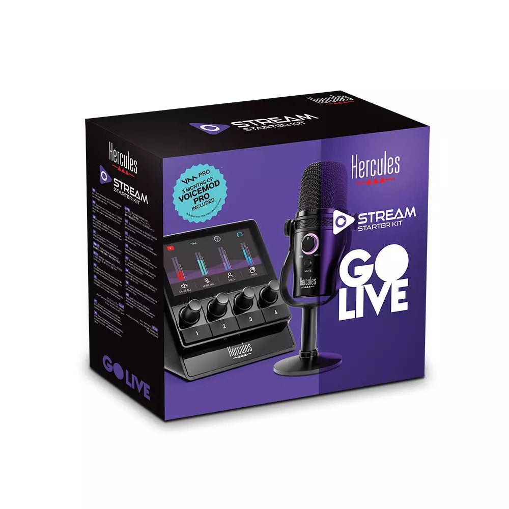 EAN 3362934747268 - Hercules Stream Starter Kit kit multimedia imagen 2