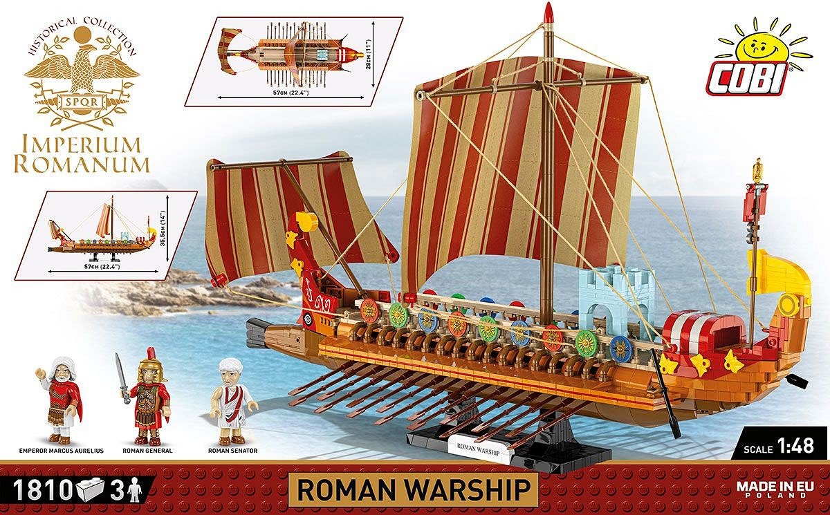 Cobi Roman Warship Cobi-20071
