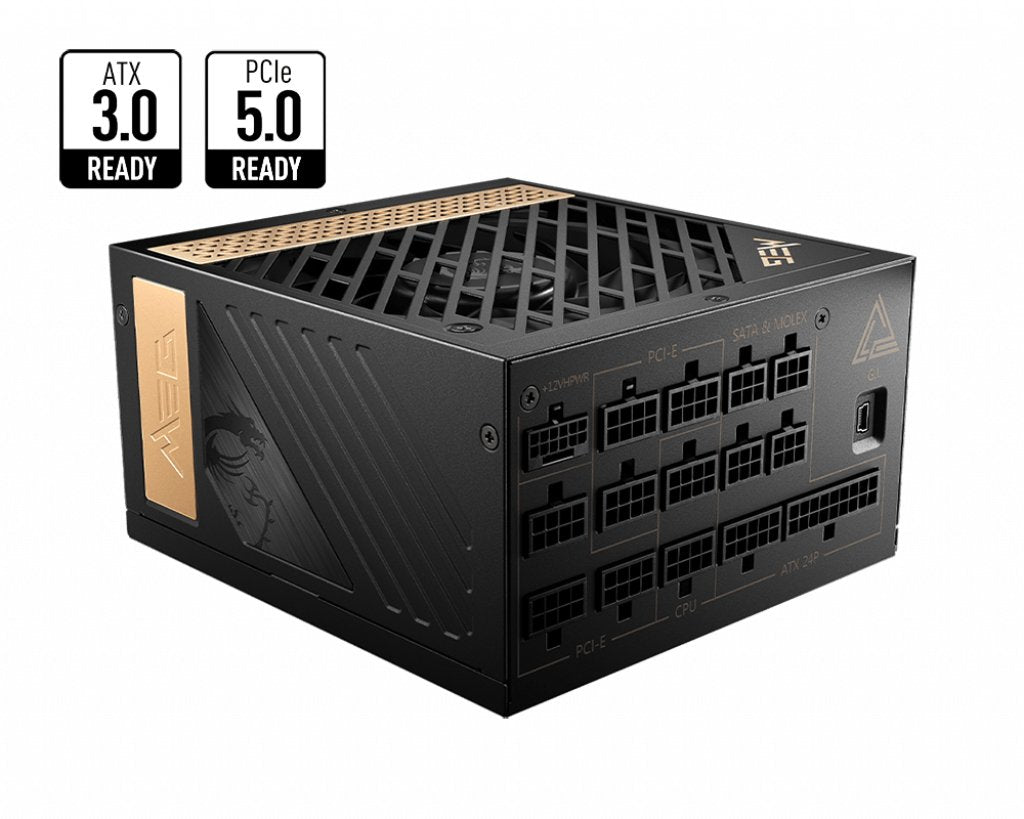 EAN 4711377030458 - MSI MEG AI1300P PCIE5 unidad de fuente de alimentación 1300 W 24-pin ATX ATX Negro imagen 1