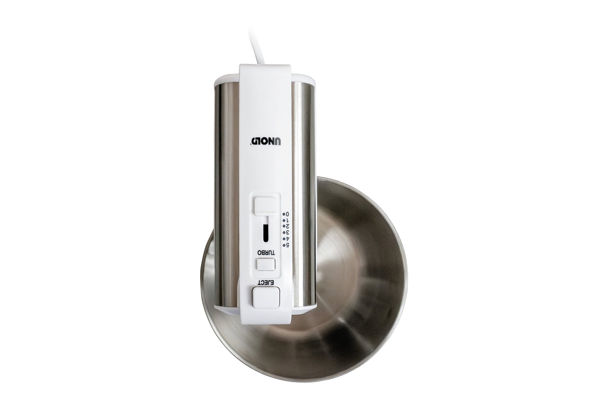 Unold Hand Blender Con Mixing Bowl Hannah White Silver (78720)