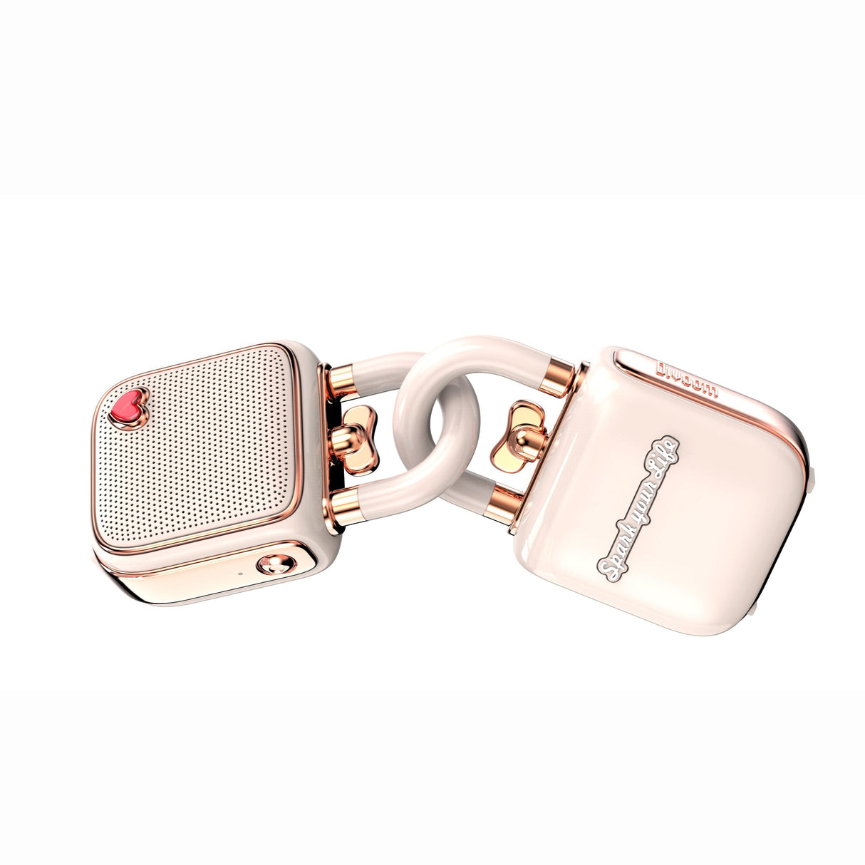 Divooom Lovelock - Altavoz Bluetooth, Color Rosa