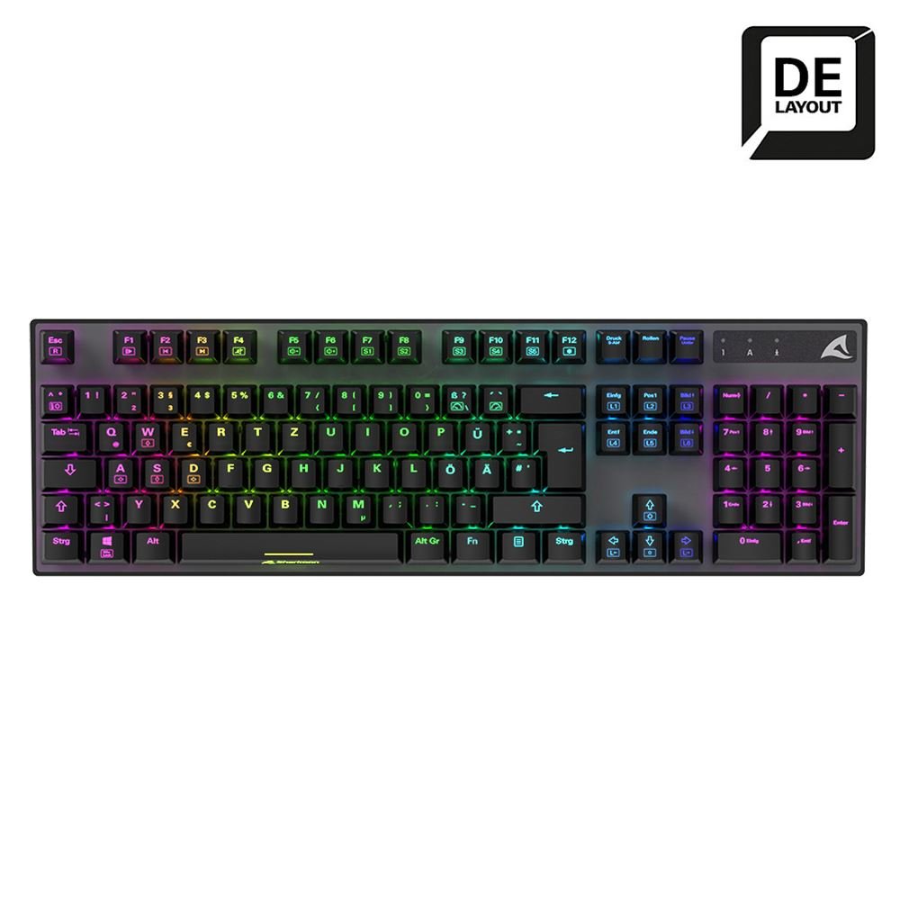 Teclado Alemán Sharkoon Skiller Sgk20, Gaming 4044951037759