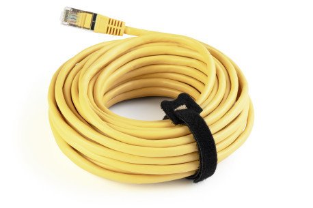 Durable Cavoline Grip Tie Presilla Brida De Velcro Negro 5 Pieza(S)