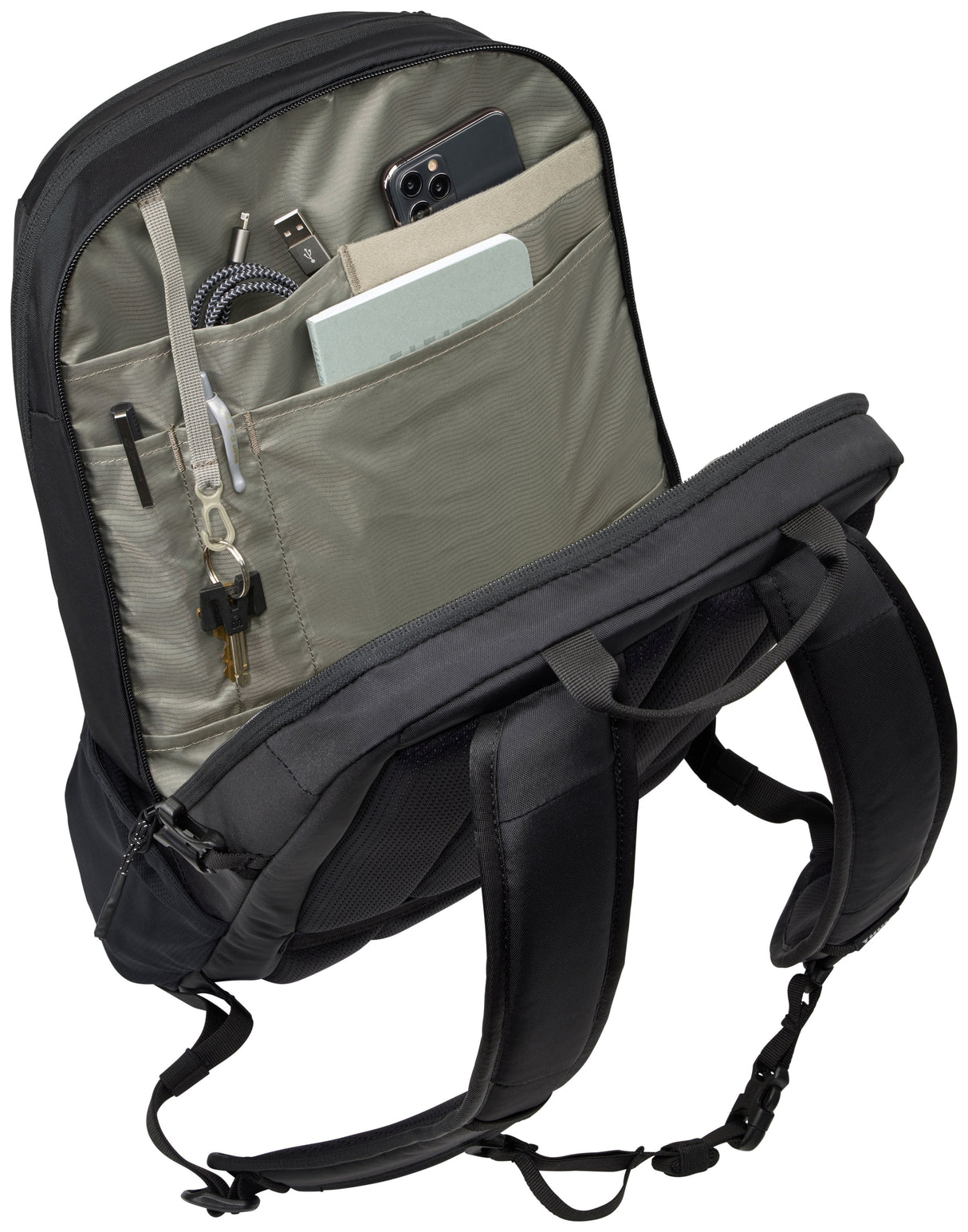 EAN 0085854253420 - Thule EnRoute TEBP4216 - Black mochila Mochila informal Negro Nylon imagen 6