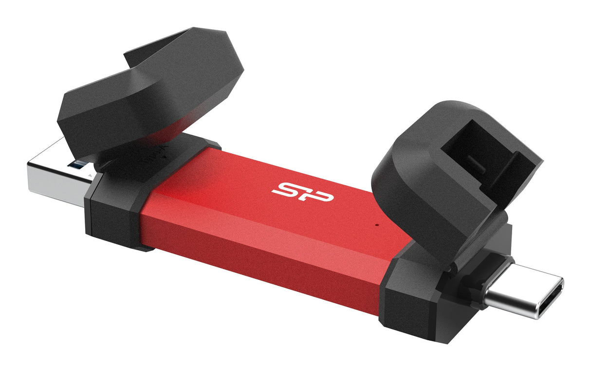 EAN 4713436162575 - Silicon Power DS72 unidad flash USB 500 GB USB Type-A / USB Type-C 3.2 Gen 2 (3.1 Gen 2) Rojo imagen 2