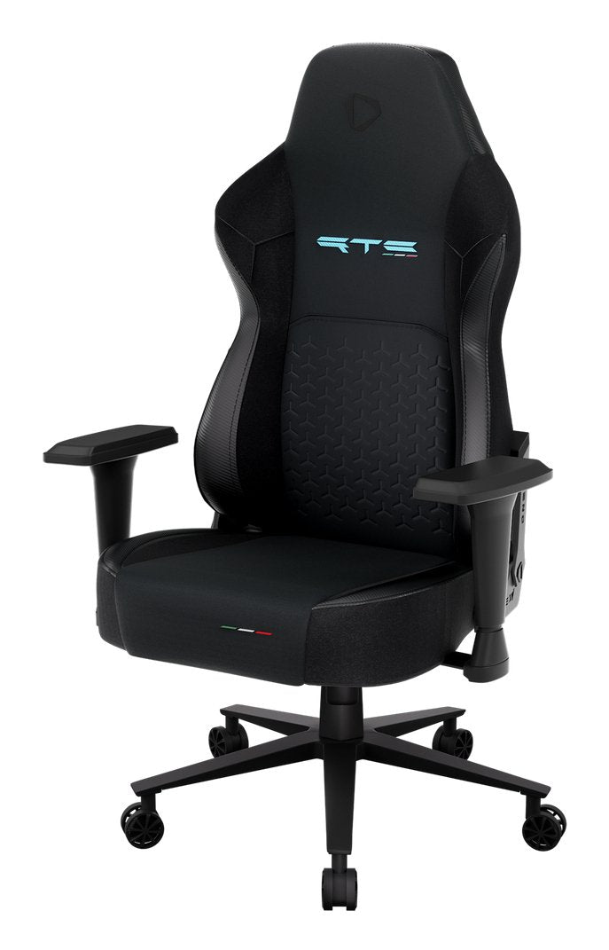 Silla De Juegos Onex Rtc Ergoglide Alcantara - Negra