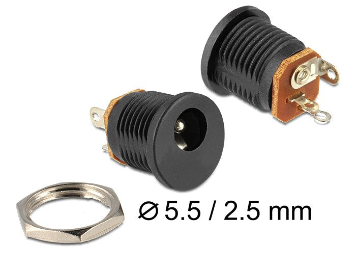 Alimentación Conexión - Gleichstromstecker 5,5 X 2,5 Mm (W)